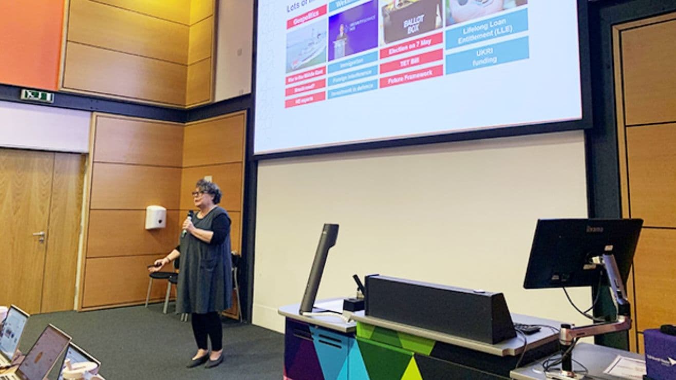 University Strategy Panel with Principal Sue Rigby