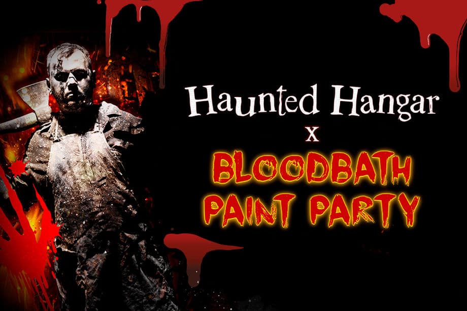 Haunted Hangar x Bloodbath Paint Party
