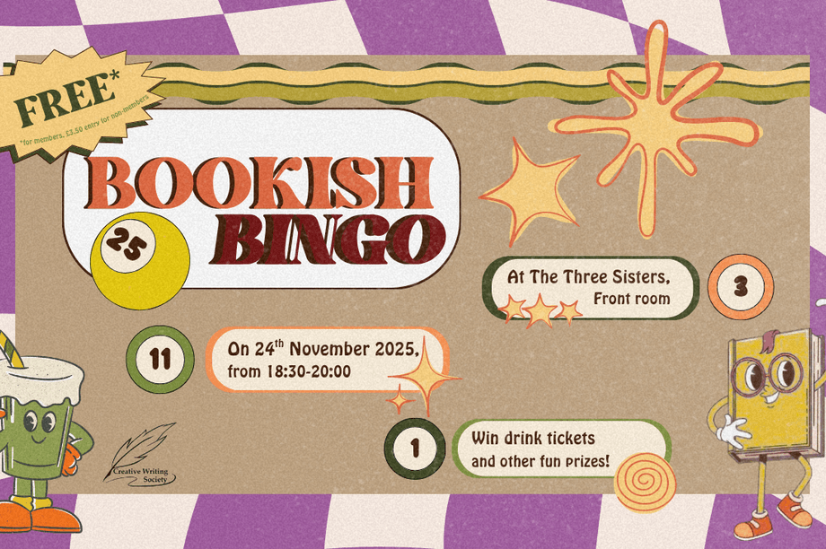 Bookish Bingo - Creative Writing Society